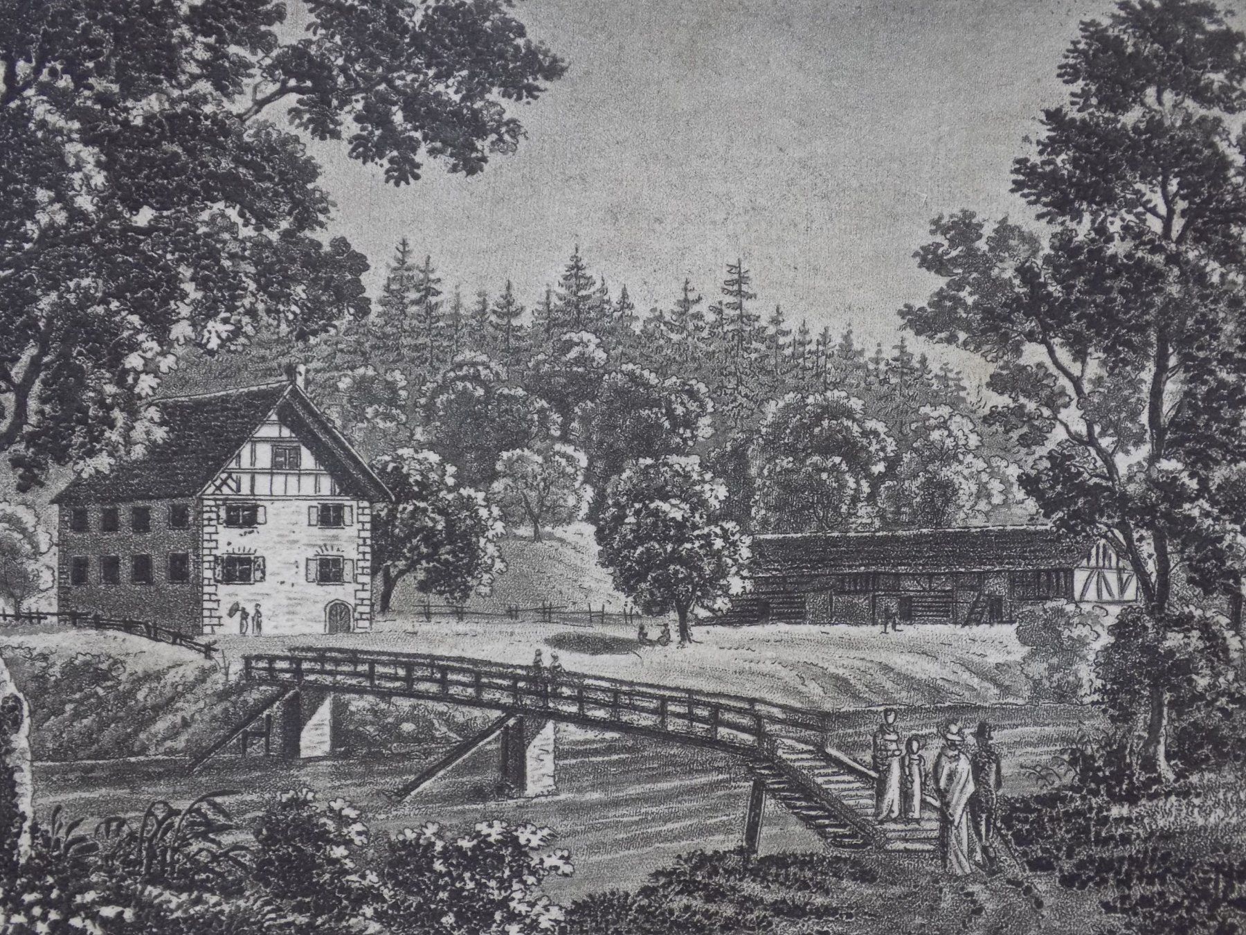 Stiche: Gessners Wohnung Sihlwald Sihltal – Gebraucht aus Risch von Rischli15 2