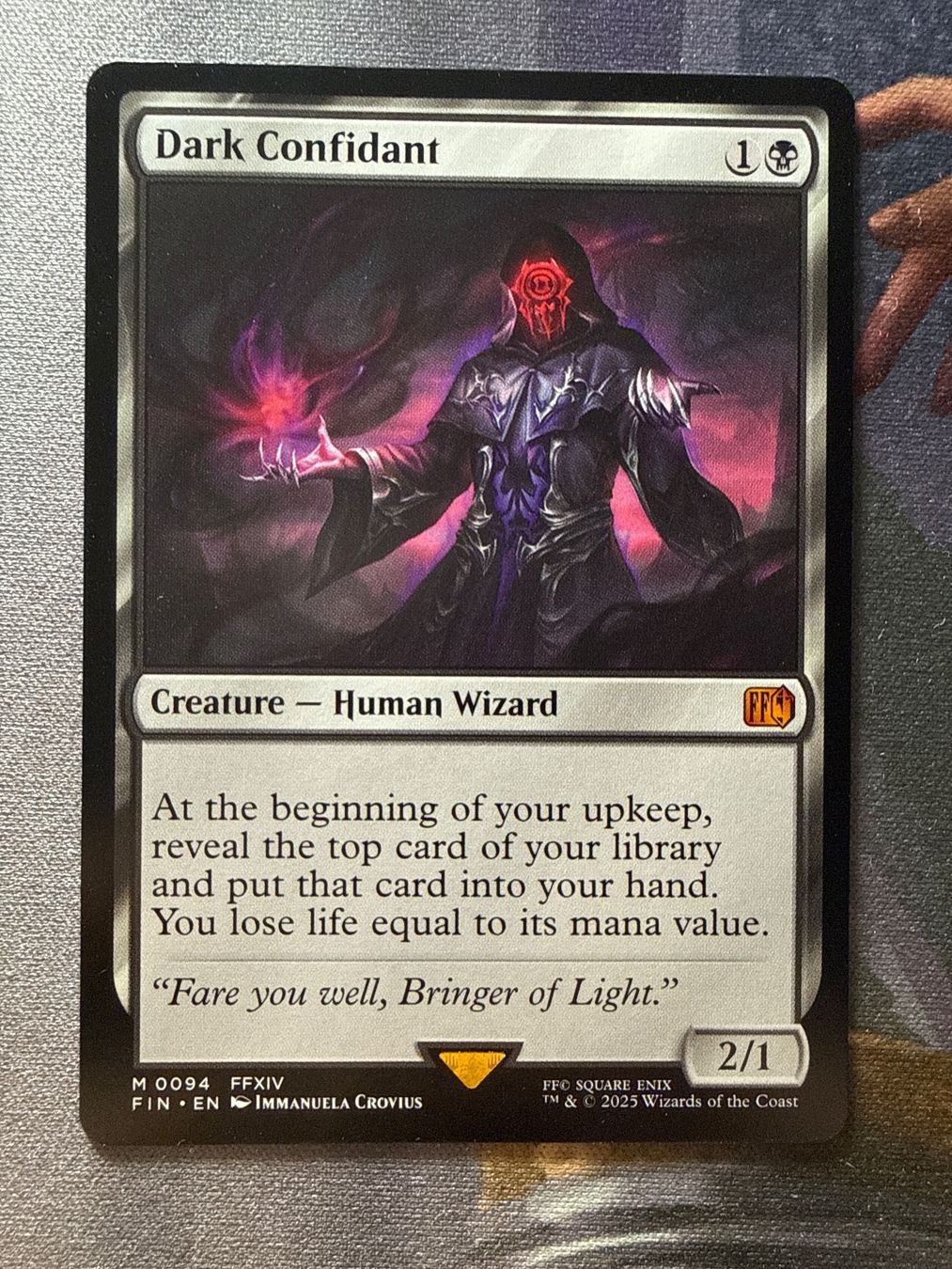 Magic The Gathering Carte collezionabili: Dark Confidant 0094 Final Fantasy – Nuovo (secondo la descrizione) da Windlach venduto da Karterix