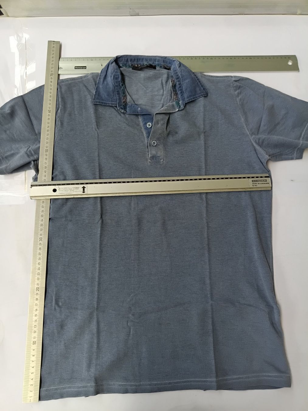 Polo-Shirts: Polohemd Herren Jeans-blau – Neu (gemäss Beschreibung) aus Wängi von Ladys_First 3