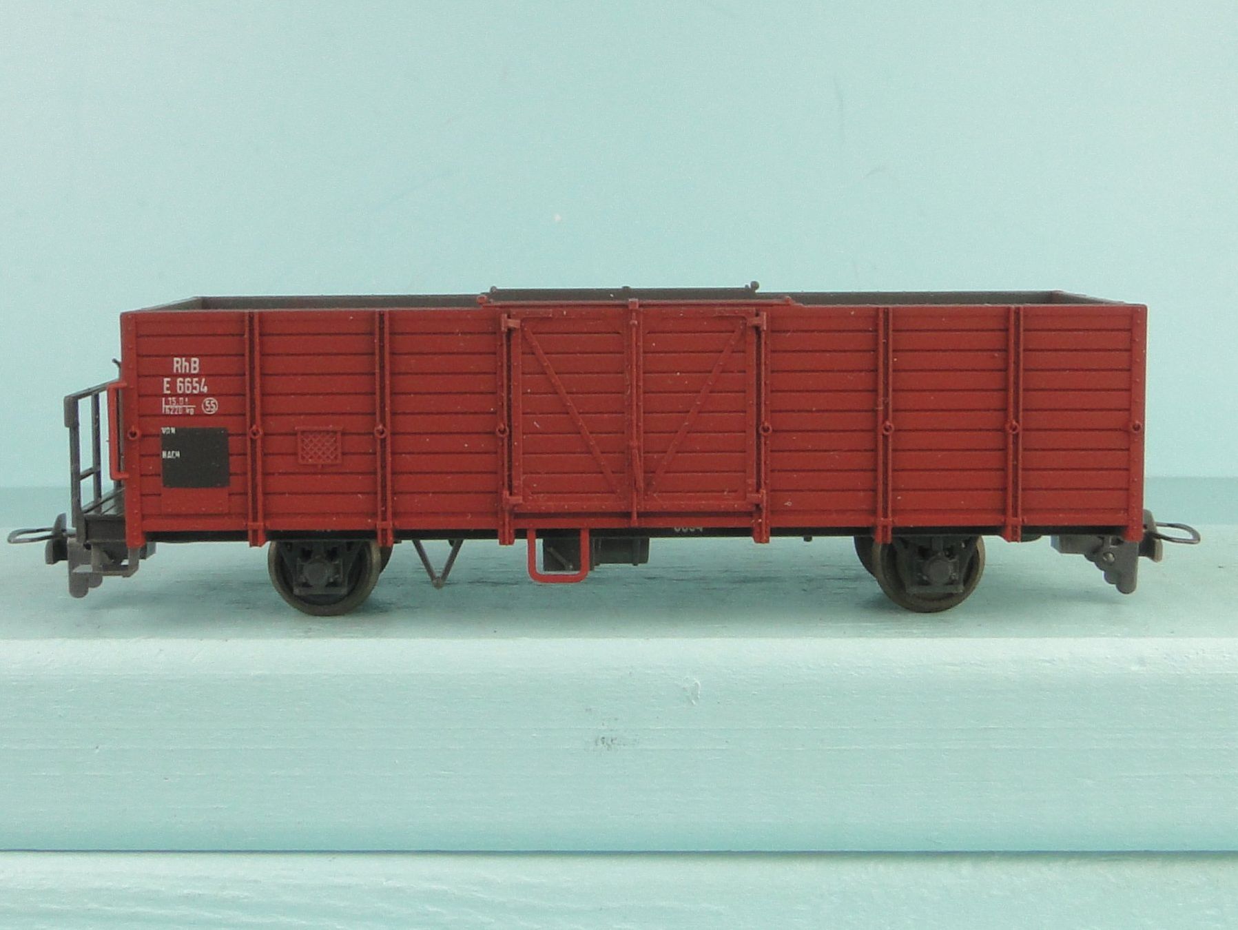 Bemo Modellini di ferrovie: Bemo H0m 2251 RhB E 6654, NEU – Usato da Bülach venduto da cann11 2