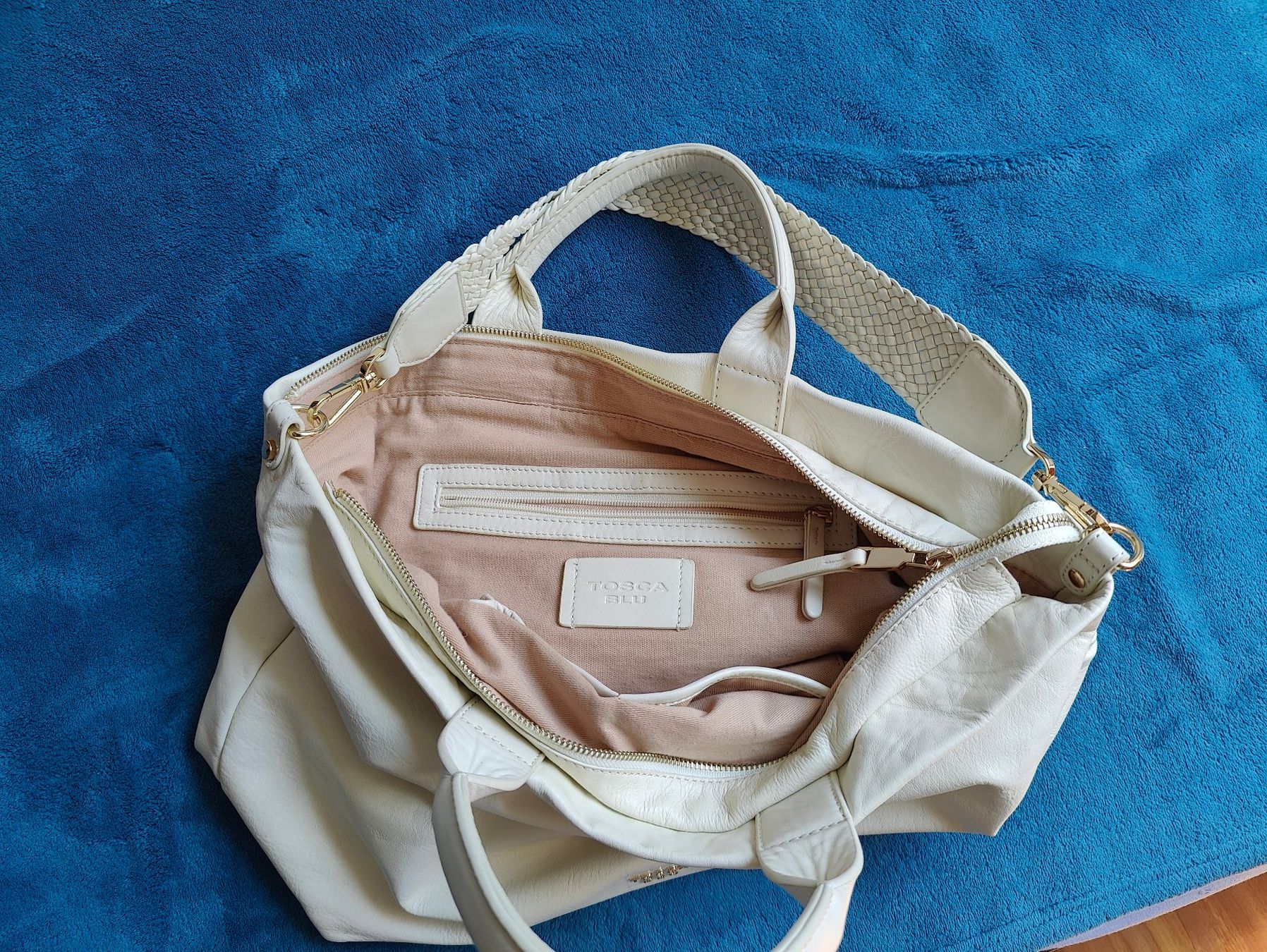 Sacs femmes: Handtasche weiss in Leder – D'occasion à Schöfflisdorf par Alpha0570 1