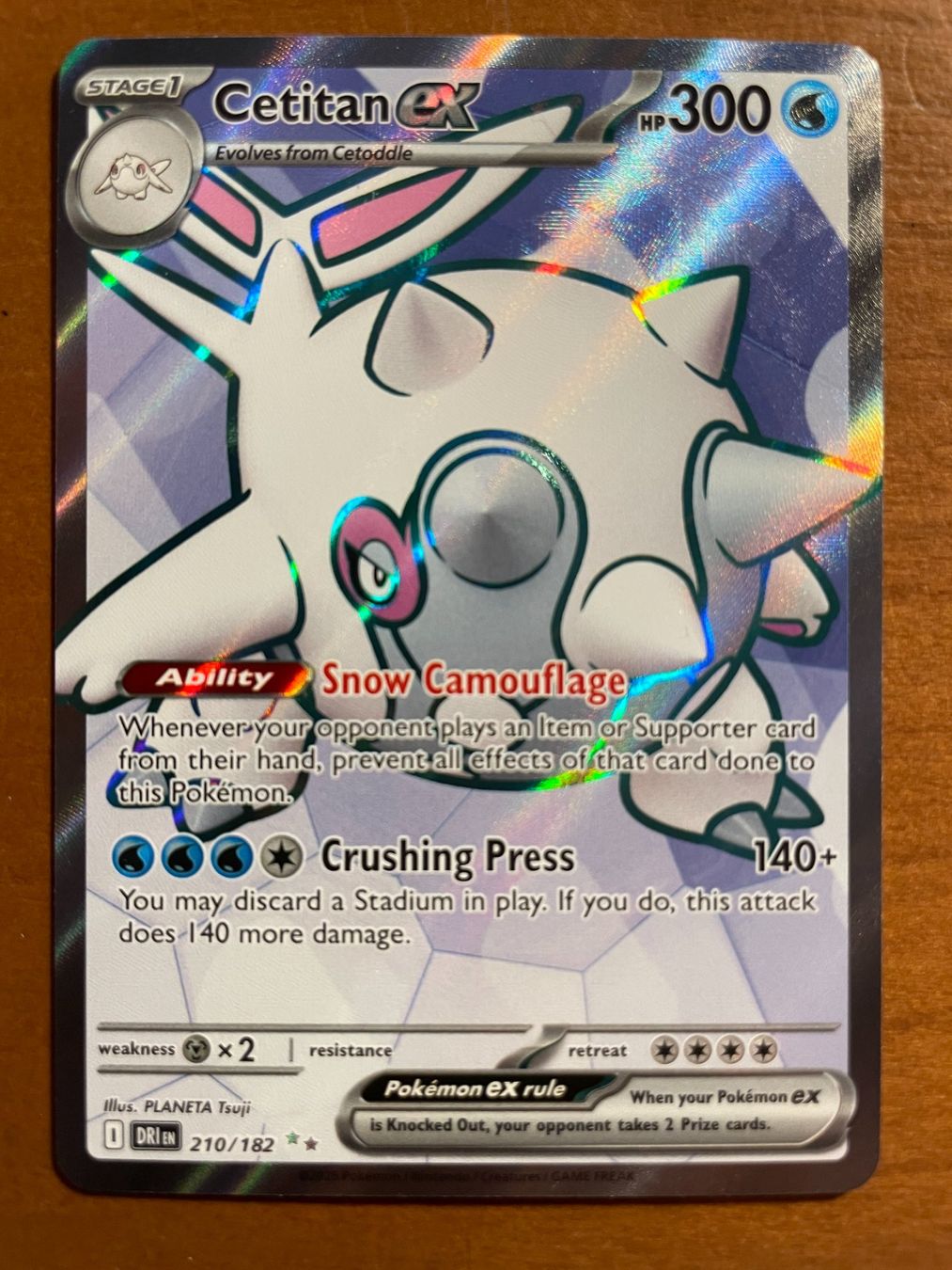 Pokémon Carte collezionabili: Pokemon Cetitan eX (Versand gratis) – Nuovo (secondo la descrizione) da Chur venduto da Angerson