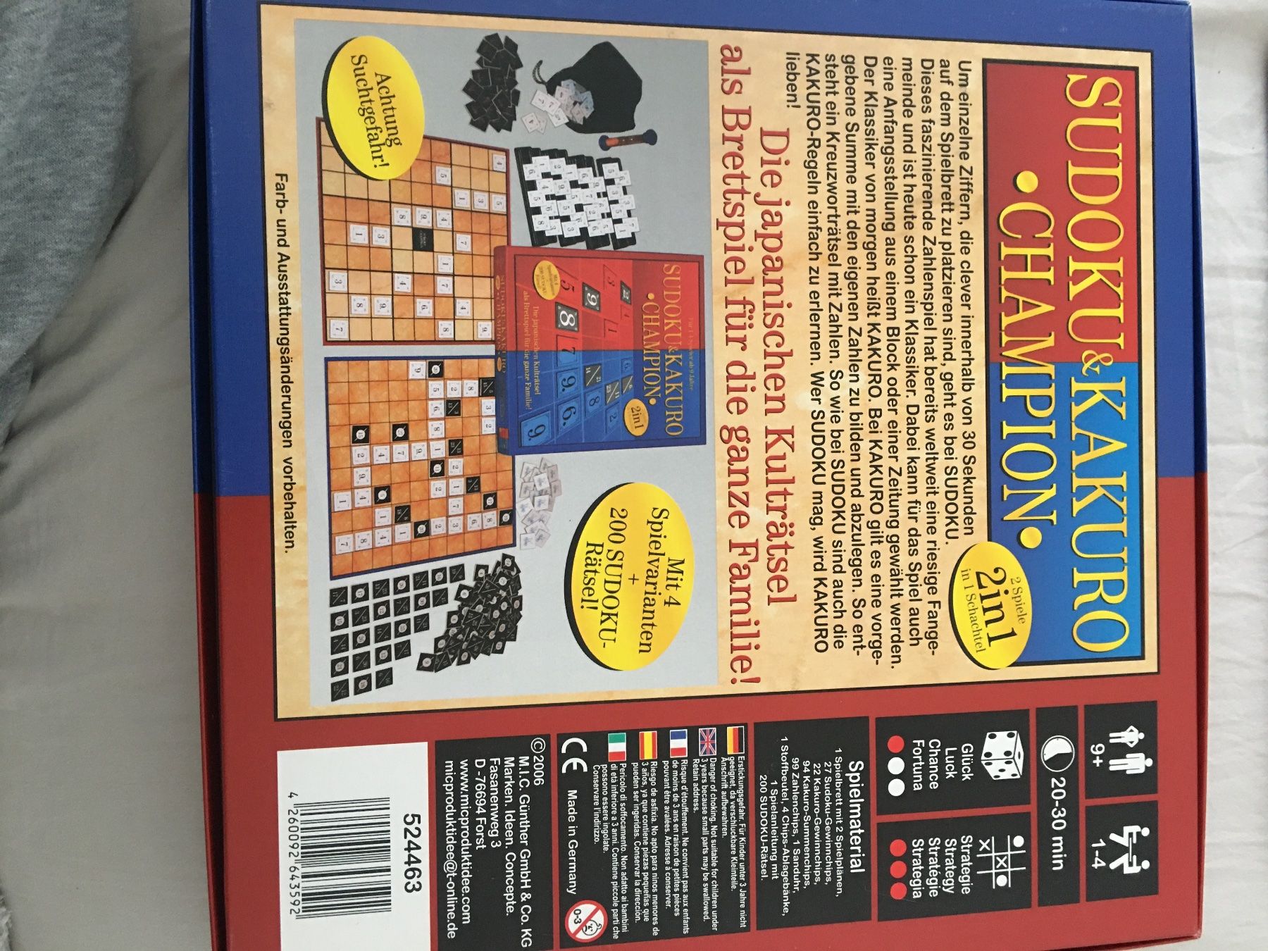 Giochi: Sudoku & Kakuro Champion – Nuovo (secondo la descrizione) da Worb venduto da vivia_ne 3