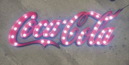 Coca Cola LED Schild