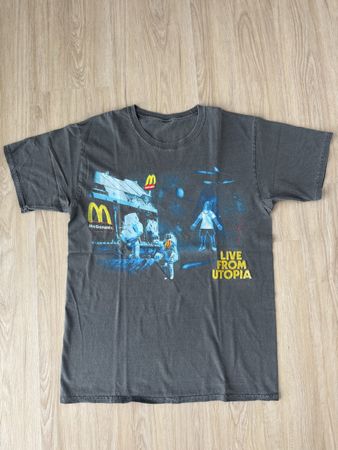 T-Shirt Travis Scott x McDonalds Live From Utopia grau L