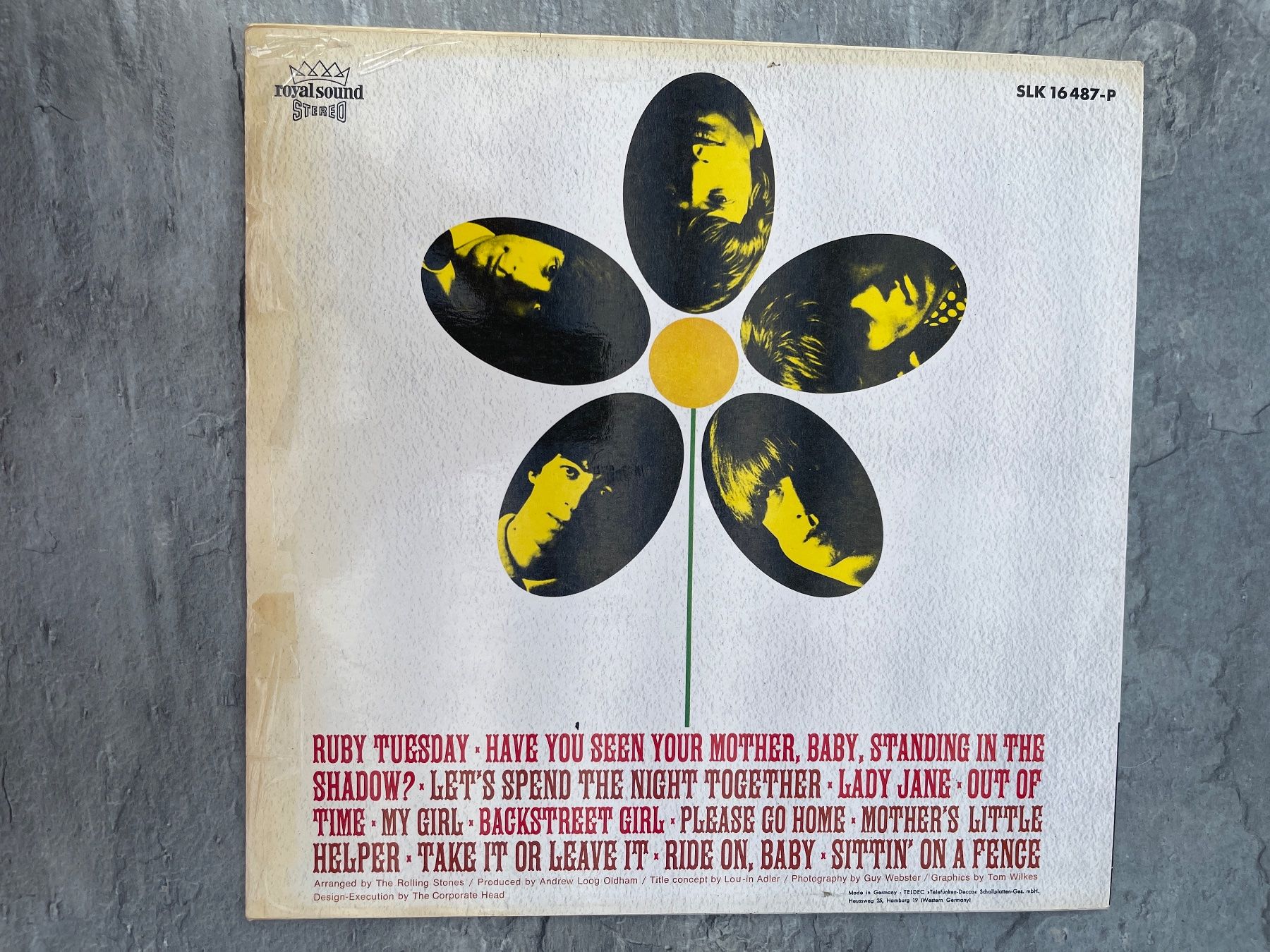 Dischi in vinile: A442/The Rolling Stones — Flowers – Usato da Frutigen venduto da Philippe_jsp 1