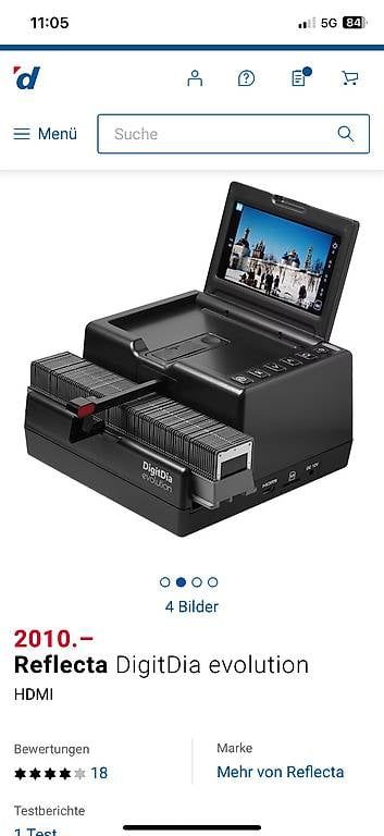 Scanner: Reflecta Digital Dia Evolution Dia/Filmscanner HDMI – Neu (gemäss Beschreibung) aus Basel von giu_1974-X 3