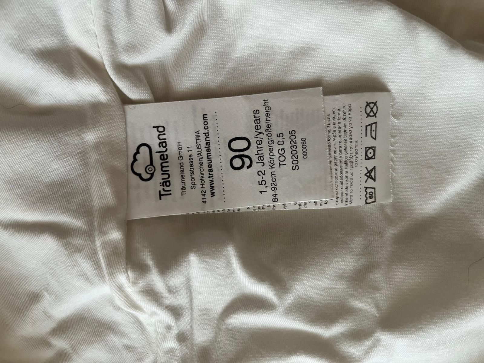 Sacchi a pelo: Träumeland Schlafsack Gr. 90 0.5 TOG – Nuovo (secondo la descrizione) da Rupperswil venduto da pqpwieur 2