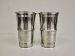 Zinnbecher 237gr Zinn zum basteln Zinngiessen Silvester