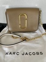 Marc Jacobs The Snapshot Bag Umhängetasche braun/gold