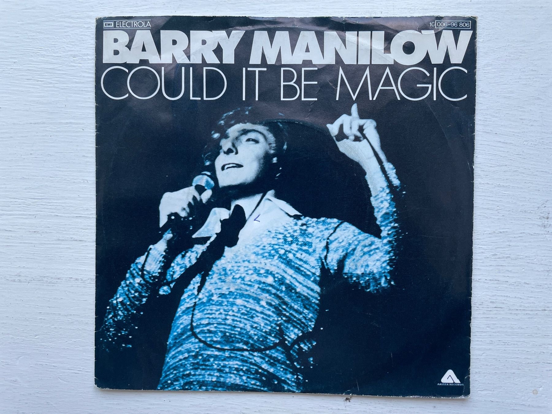 Dischi in vinile: Barry Manilow - Could It Be Magic - 7" Single, 1978 – Usato da Zürich venduto da Andy_t71