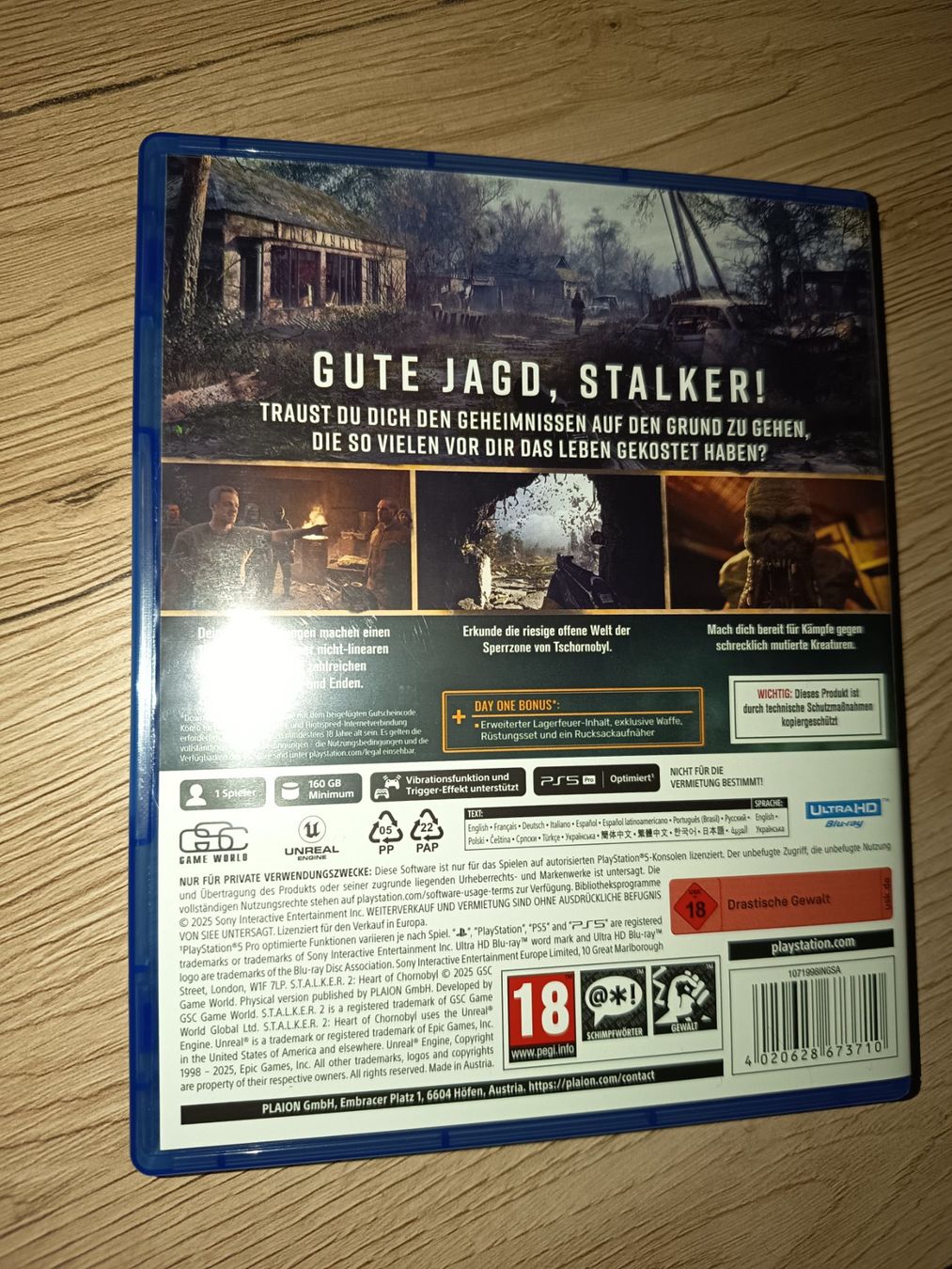 Sony Spiele: ps5 stalker 2 kurz angespielt ! – Neu (gemäss Beschreibung) aus Wattwil von LuckyLegoandCoins 1