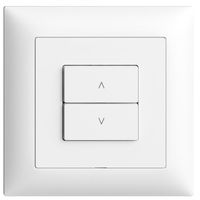 Interrupteur stores ENC 1K/2T Edue Wiser blanc