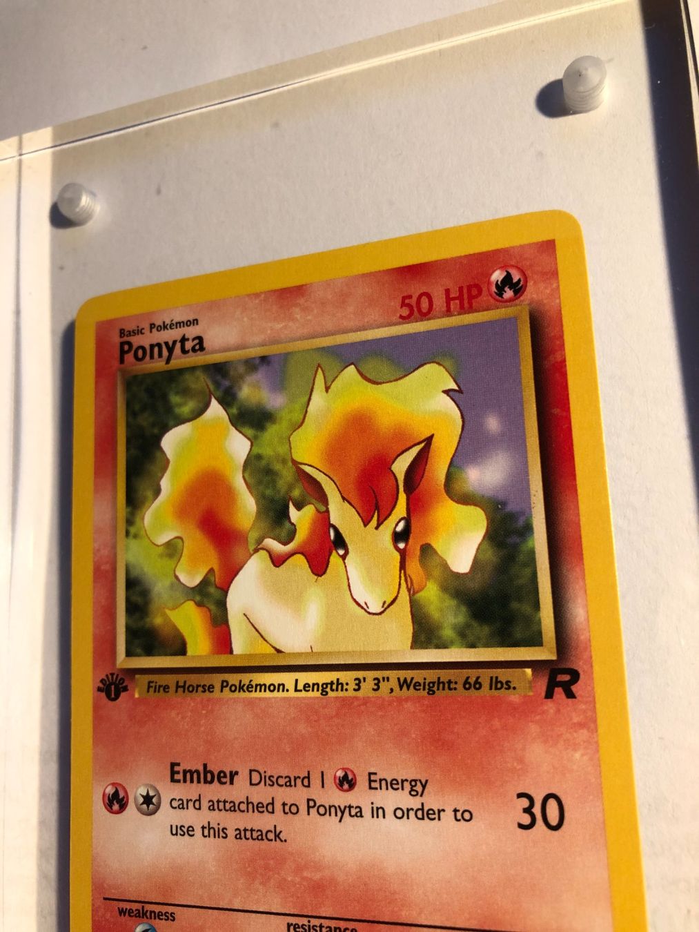 Sammelbilder & Trading cards: Ponyta 1st Team Rocket - MINT - ab 1.- – Gebraucht aus Giubiasco von dan_pr8b 3