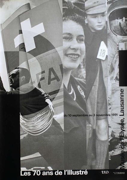 Poster & Bilder: Les 70 ans de l'Illustré – Neu (gemäss Beschreibung) aus Bern von Vintage-Art-Poster