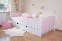 Kinderbett für eine Prinzessin, 90×200 cm, Oli&Niki