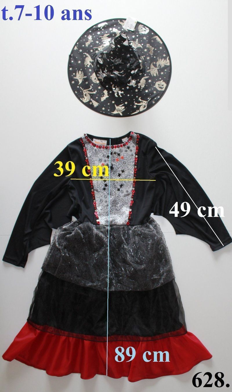 Costumi: Costume sorcière / Hexe t. 7 - 10 ans – Usato da Peseux venduto da CoolShoping 1
