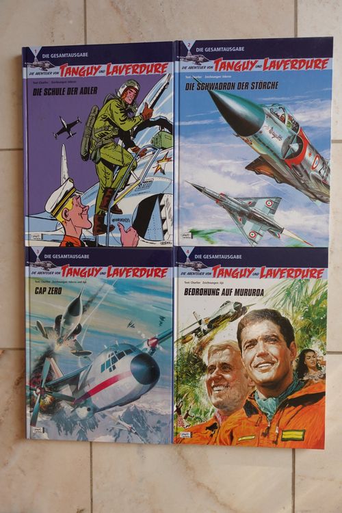 Comic Militär-Fliegerstaffel Tangguy + Laverdure Ausgabe 1-4 (Gebraucht ...