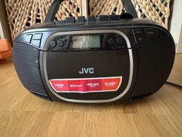 JVC Boombox Digital Tuner Bluetooth USB/AUX CD/MP3 used