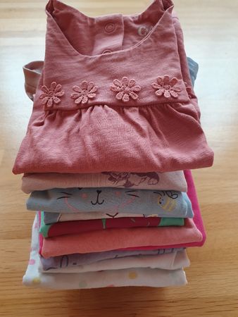 Mädchen Kleiderpaket, Leggins T-Shirts Grösse 86 92