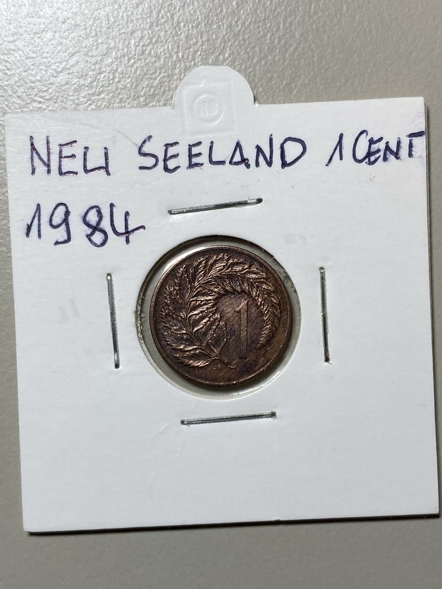 Alle Münzen: Nouvelle Zélande - 1 centime - 1984 – Gebraucht aus Payerne von Mike1682