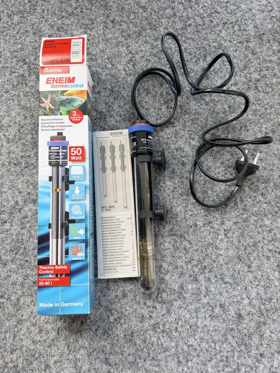 Eheim Radiatori: Aquariumheizer 50Watt  – Usato da Weisslingen venduto da Ripcurl78