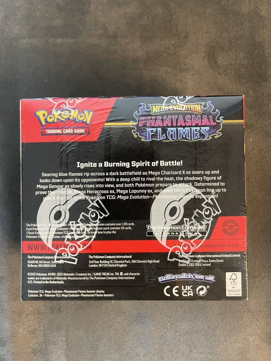 Pokémon Sammelbilder & Trading cards: Pokemon Phantasmal Flames Display EN – Neu und originalverpackt aus Niederönz von Panino5 2
