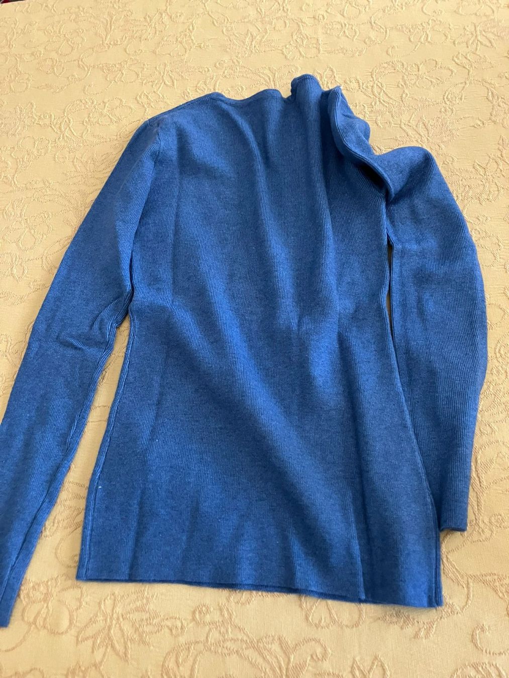 Maglioni & Felpe: Pullover blu strass tg. S/M misto viscosa – Usato da Melano venduto da H-Sara 1
