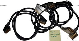 Kabel Video Scart Kabel 3 Stück