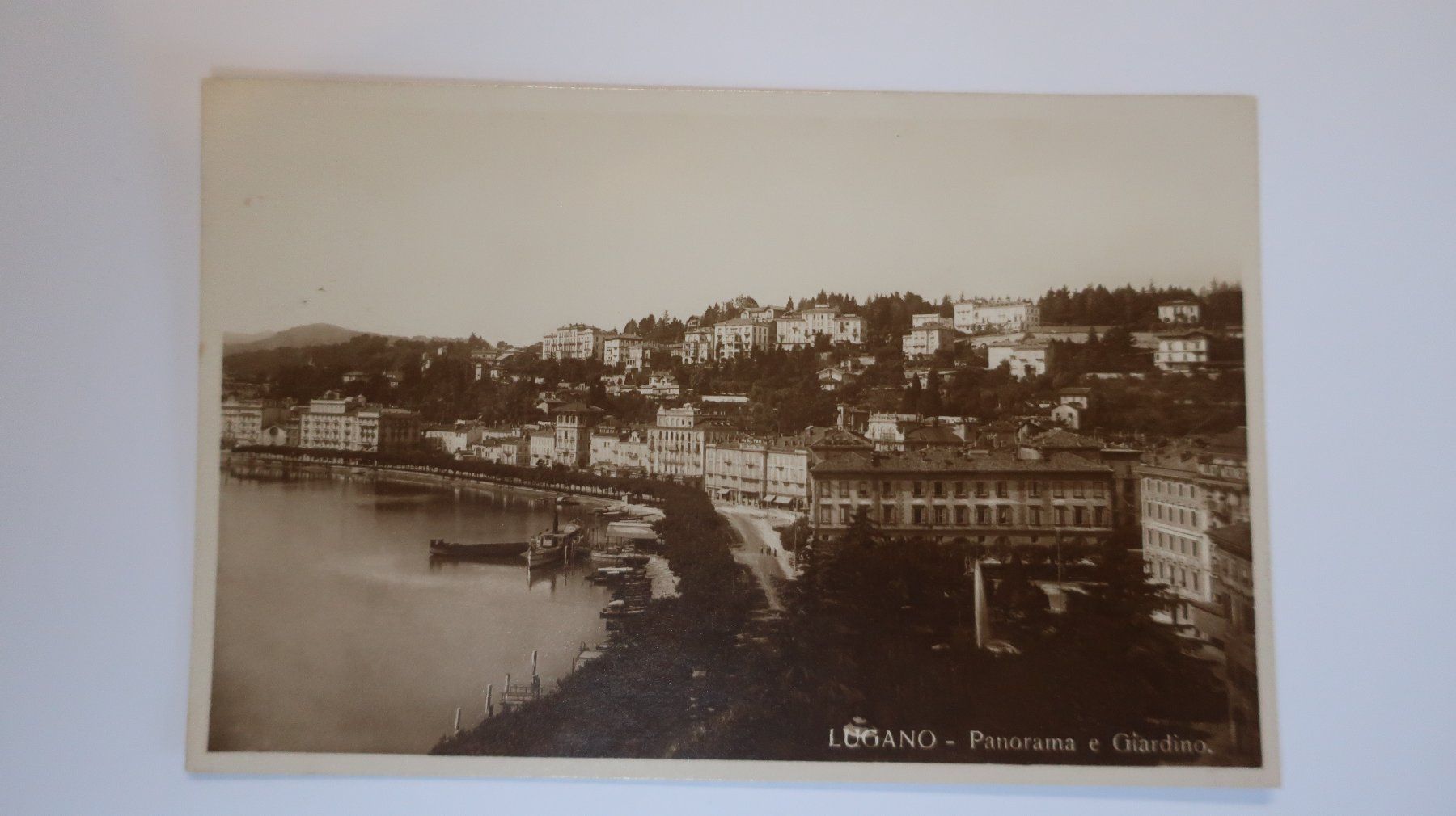 Cartoline postali: Lugano Panorama e Giardino – Usato da Cormoret venduto da Pascalll2001 1