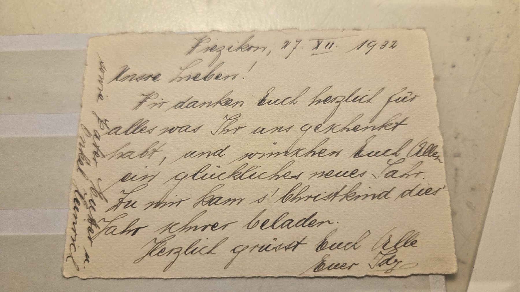 Alle Briefmarken: 1932  Pro Juventute Kärtchen – Gebraucht aus Arni AG von Moth68 1