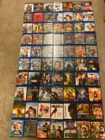 Blu-ray Filme Sammlung 70 Titel verschiedene Genre