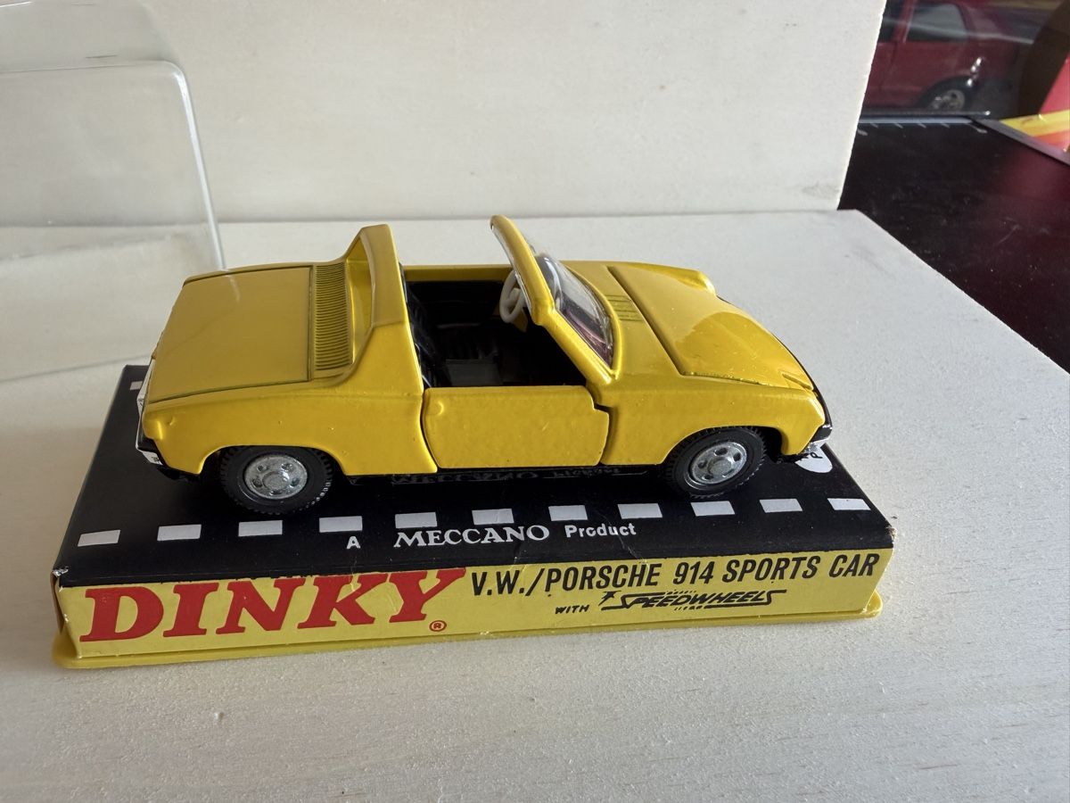 Dinky Toys Modellautos: Dinky VW - Porsche 914 Jaune Boîte 208 – Gebraucht aus Evionnaz von eriba430 2
