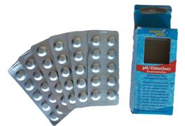 Planet Pool pH/Chlor Ersatztabletten 2×30 Testtabletten NEU!