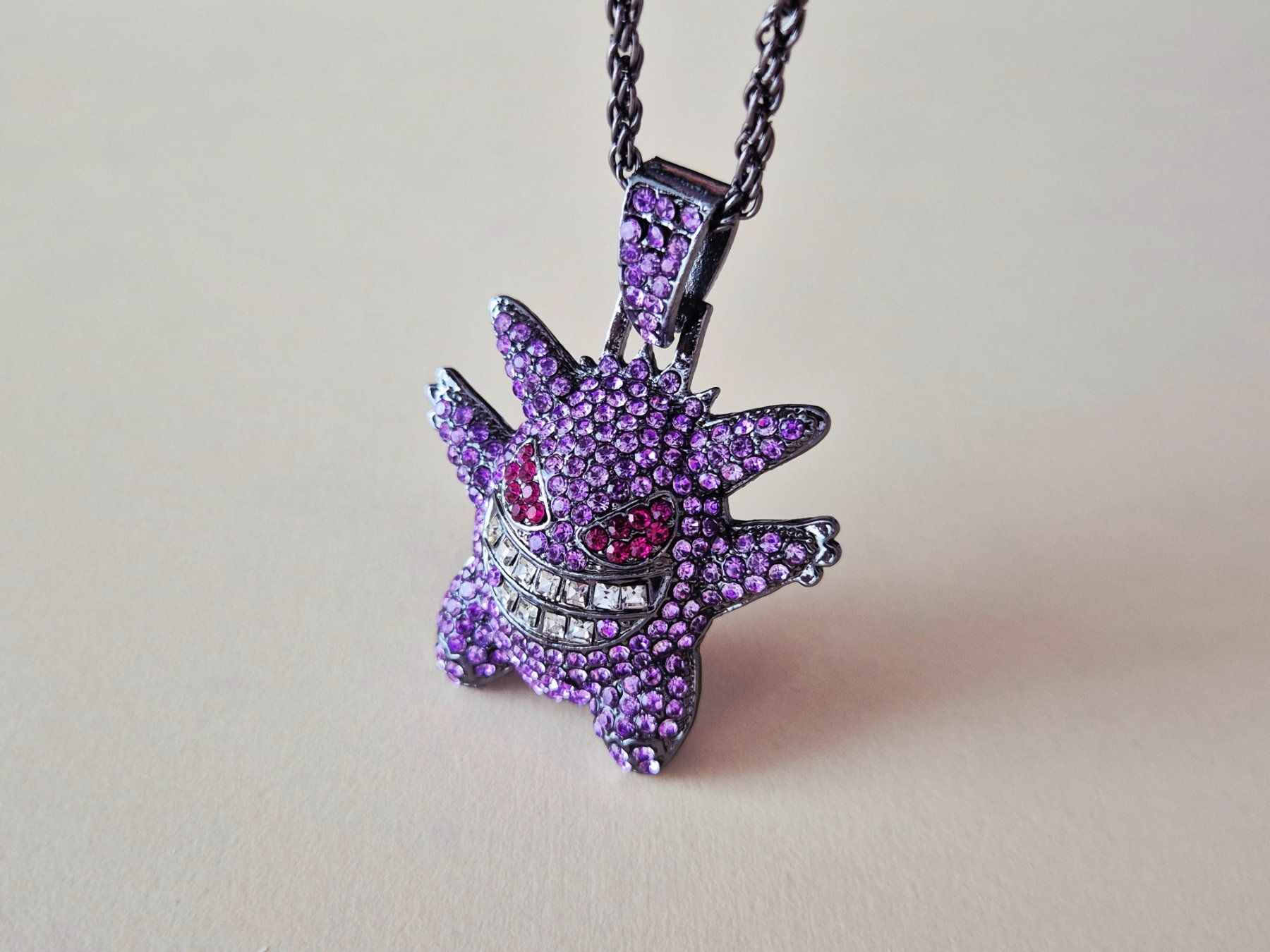 Ketten: Collier Pokémon Ectoplasma Strass avec Chaîne – Gebraucht aus Riddes von flo_ngl8 1