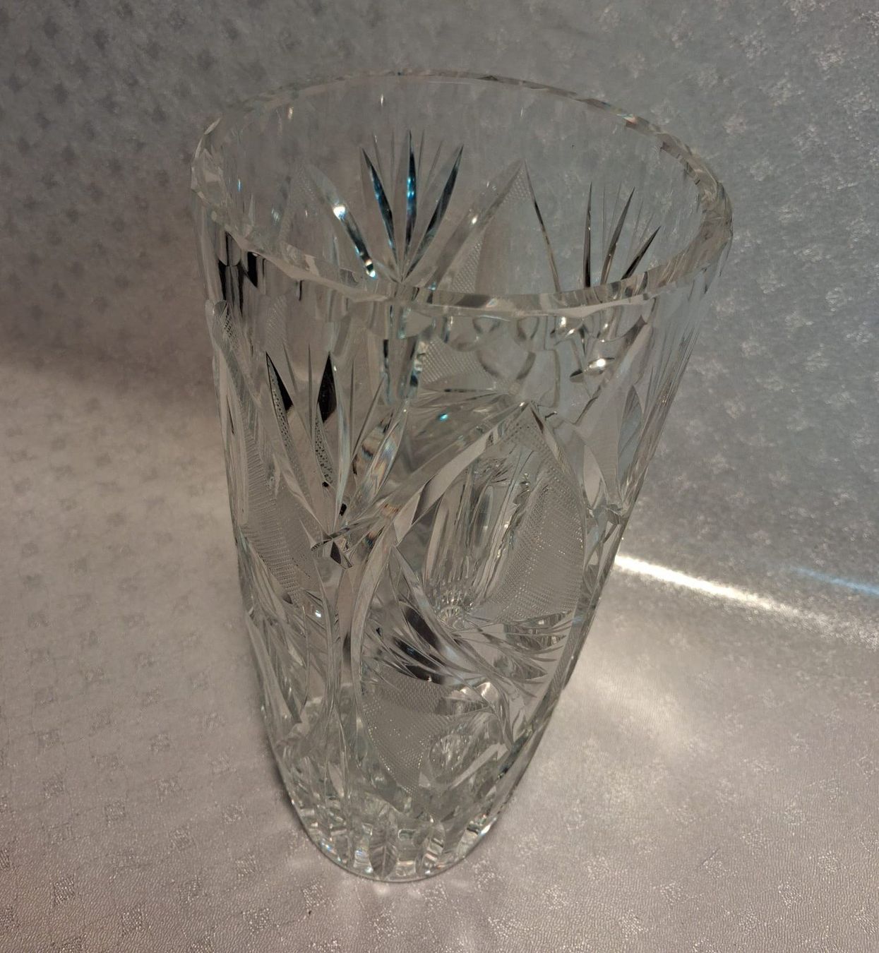 Vasen & Gefässe: Vase Glas Kristall geschliffen – Gebraucht aus Winterthur von mar_jwg7 1