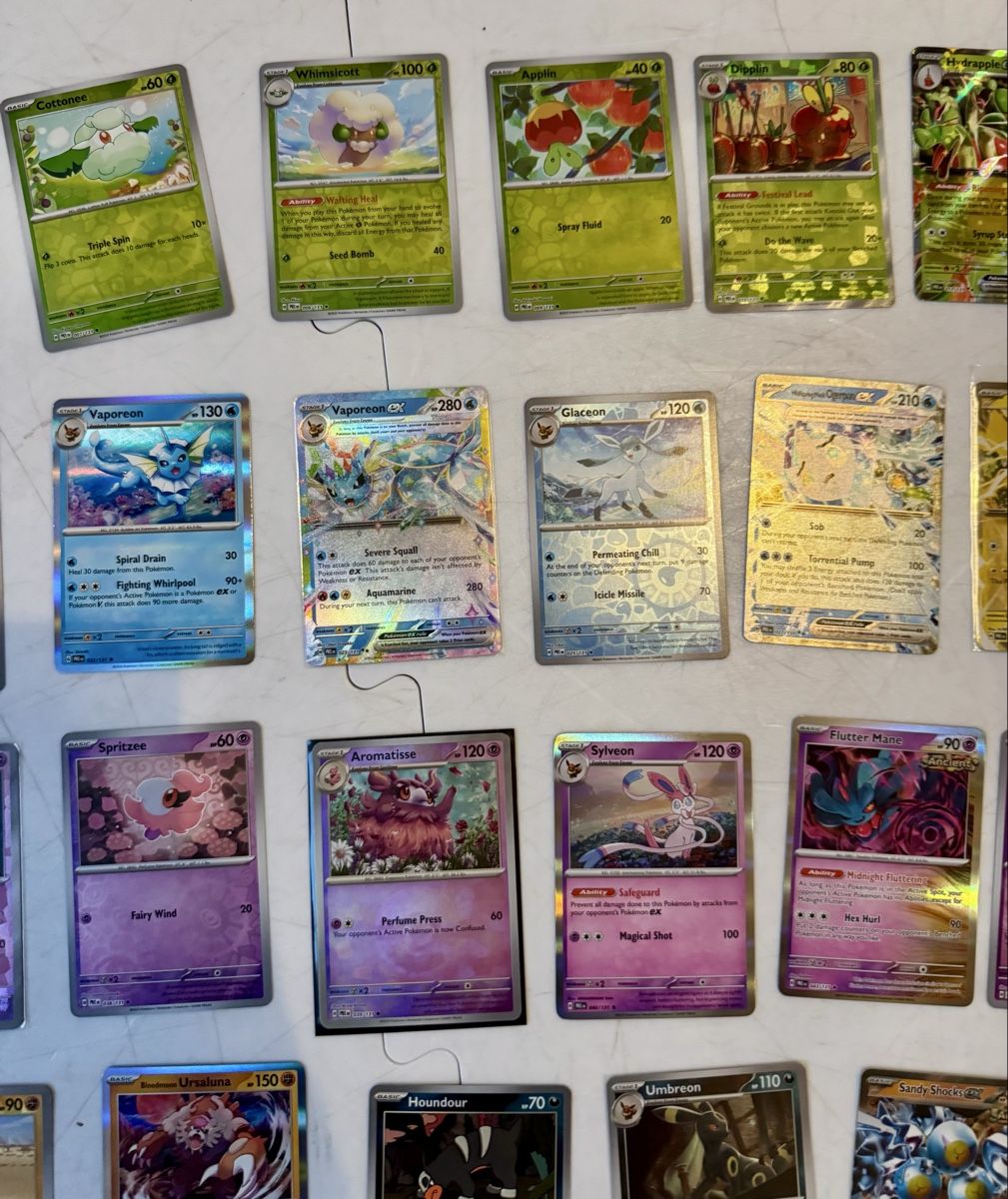 Pokémon Sammelbilder & Trading cards: 60 Pokemon Karten vom Set Prismatic Evolution  – Neu (gemäss Beschreibung) aus Zürich von D.Hobi 2