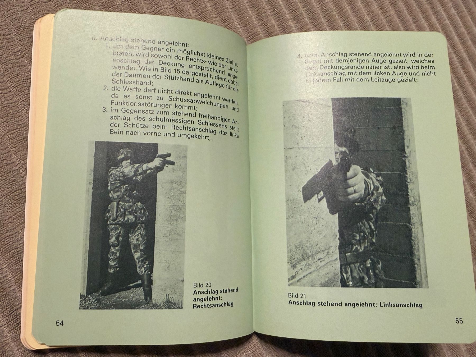 Bücher: Reglement: Die Pistolen - Schweizer Armee – Gebraucht aus Brütten von Hst1 9