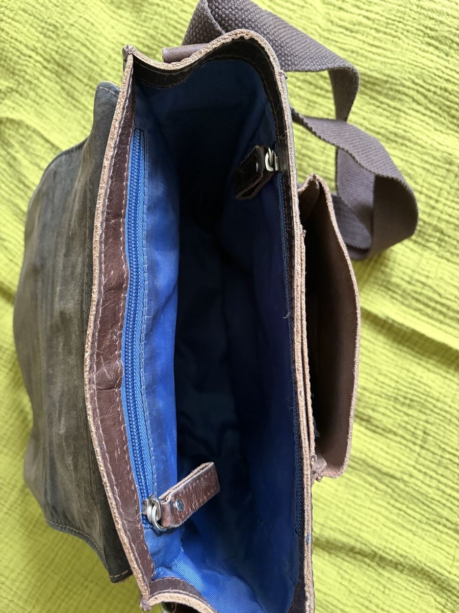 Taschen: Herren Ledertasche  – Gebraucht aus Basel von Elsteiner 4