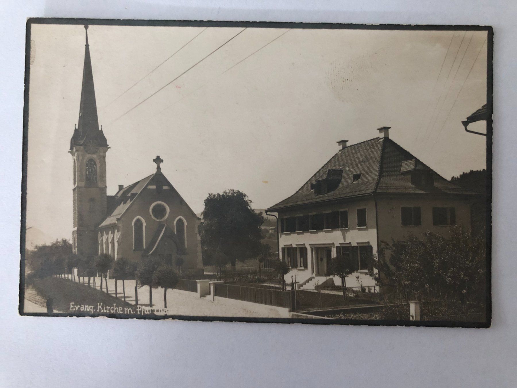 Cartoline postali: Seltene Fotokarte  Bütschwil ?  oder wo? – Usato da Pfäffikon ZH venduto da Waltoversand