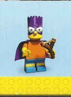 BART BARTMAN LEGO MINIFIGURE 71009 SIMPSONS serie 2 new in o