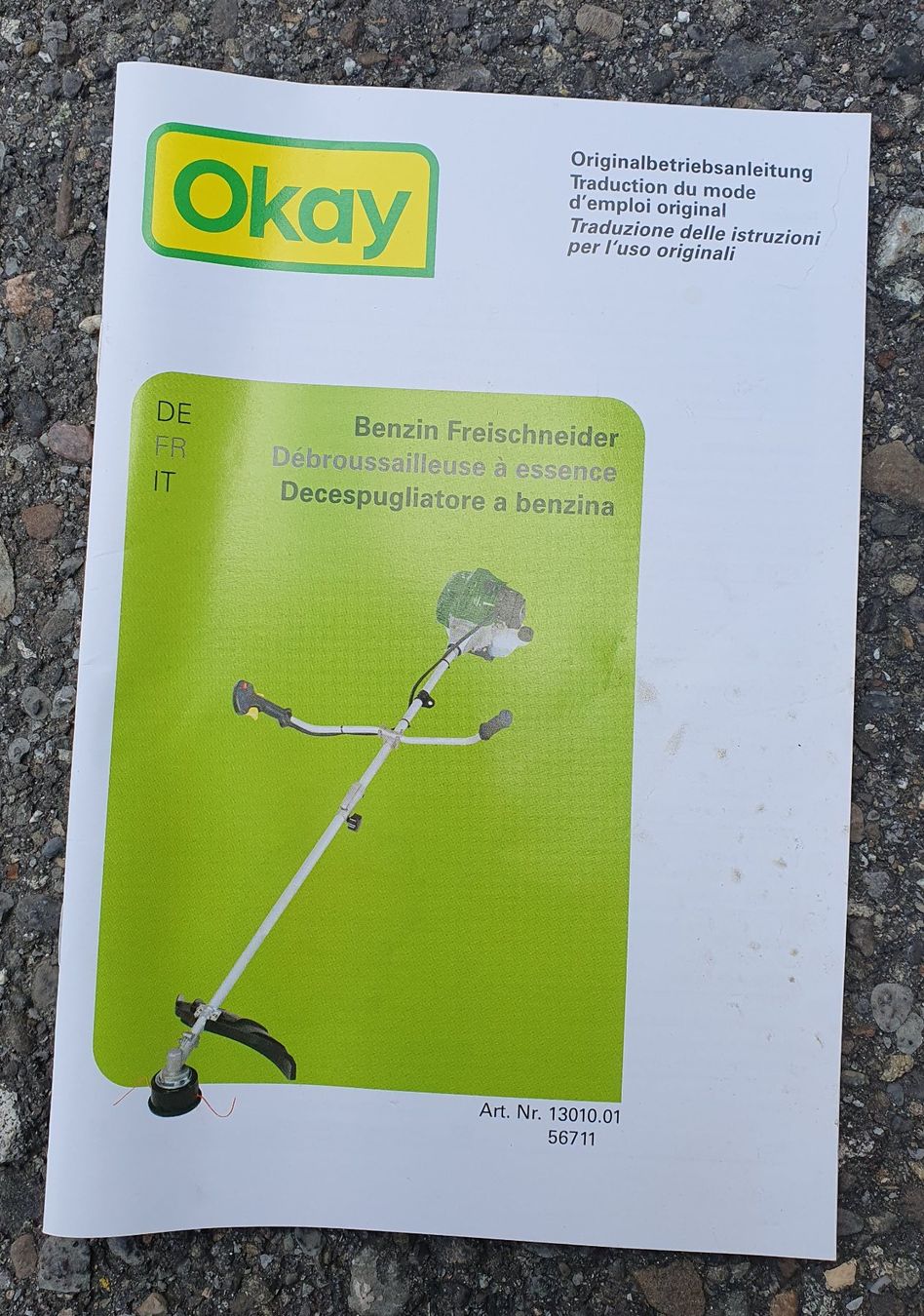 Tagliaerba: Rasentrimmer Benzin Okay 43 cc – Usato da Rüschegg Heubach venduto da berner_45 3