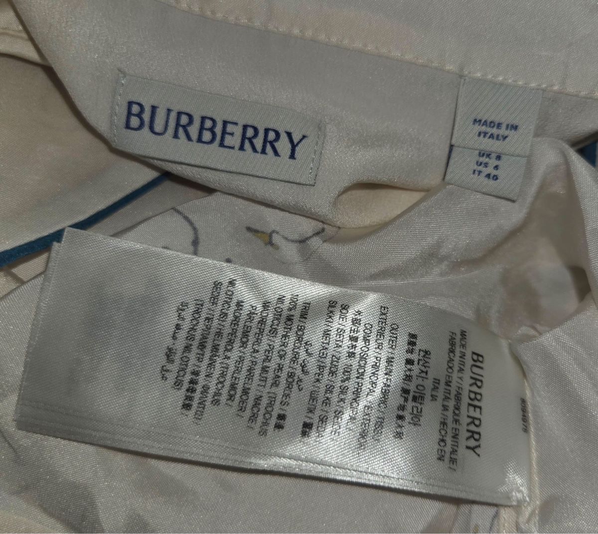 Burberry Camicette: Burberry Silk Shirt  – Usato da St.Josefen venduto da lop_lh8d 2