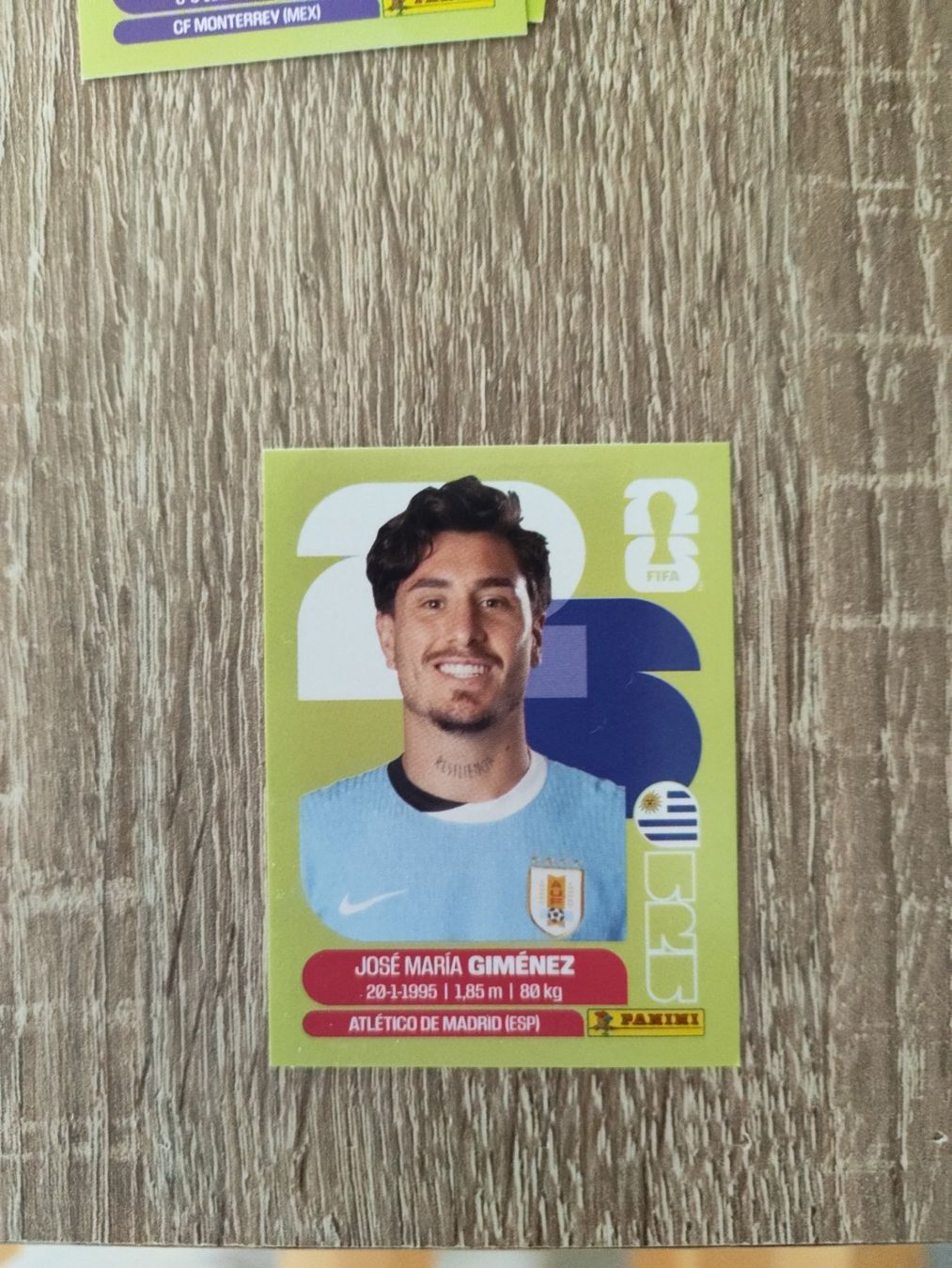 Panini Sammelbilder & Trading cards: Panini WM 2026 URU 5, Gimenez – Gebraucht aus Aarburg von gloeckgloeck