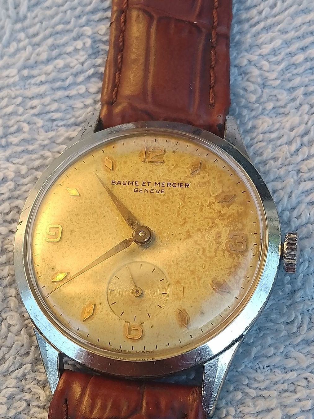 Baume & Mercier Orologi: Baume et Mercier Antik 34 mm läuft  – Usato da Agno venduto da sam2608 2