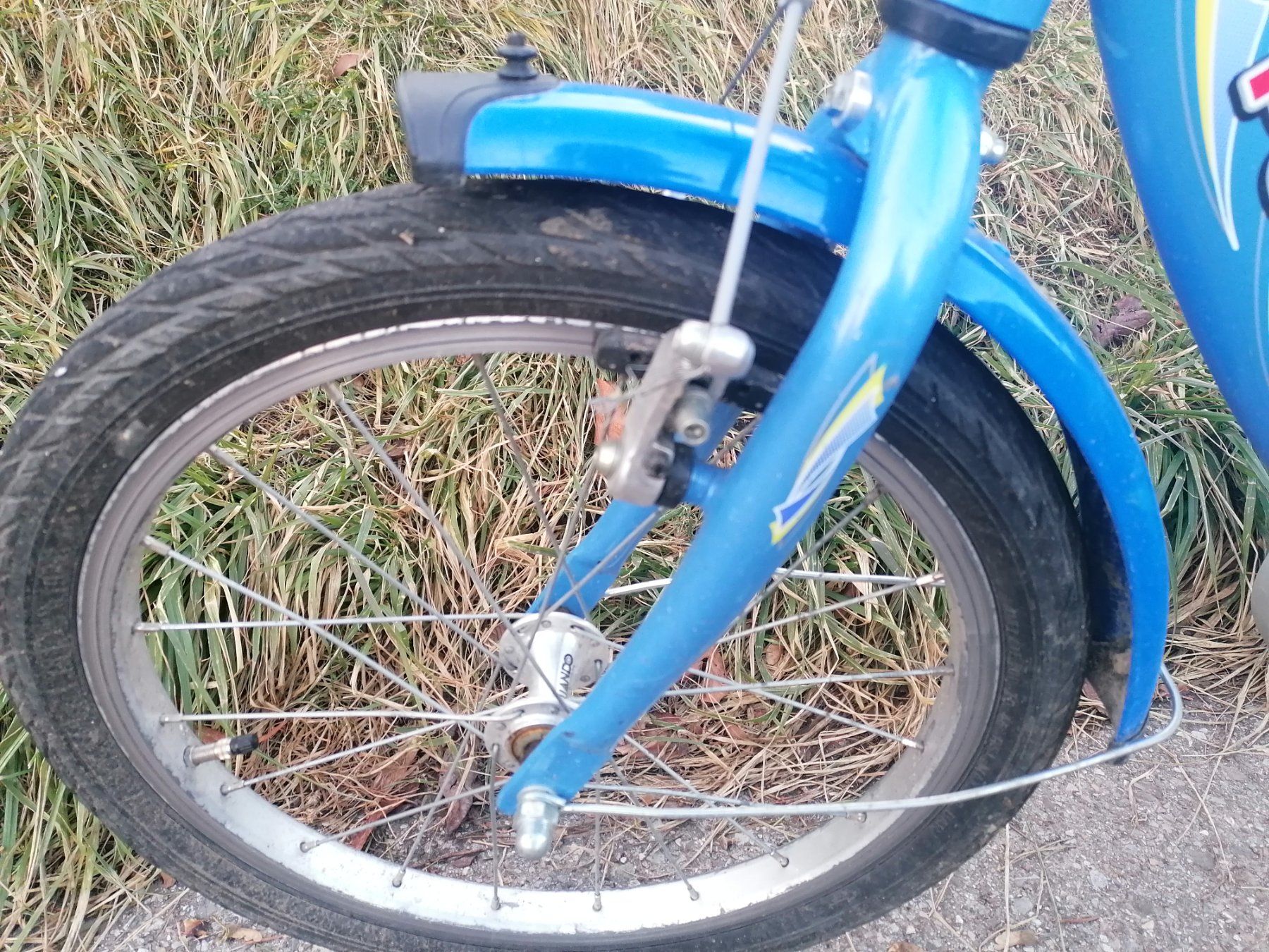 Puky Kinderfahrrad 18 Zoll, gebraucht, blau (Gebraucht) in Mllheim Dorf  fr CHF 10  nur Abholung auf Ricardo kaufen