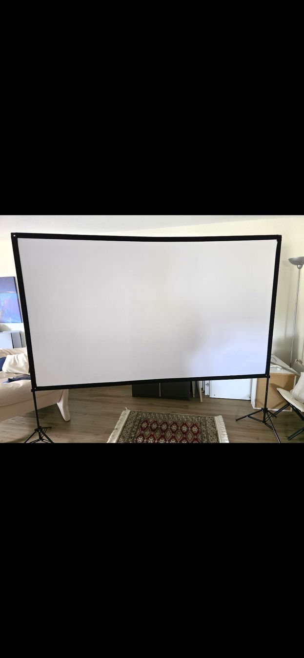 Home cinéma: Mobile Projektionsleinwand – Neuf avec emballage d'origine à Bremgarten b. Bern par luk_8gfj 1