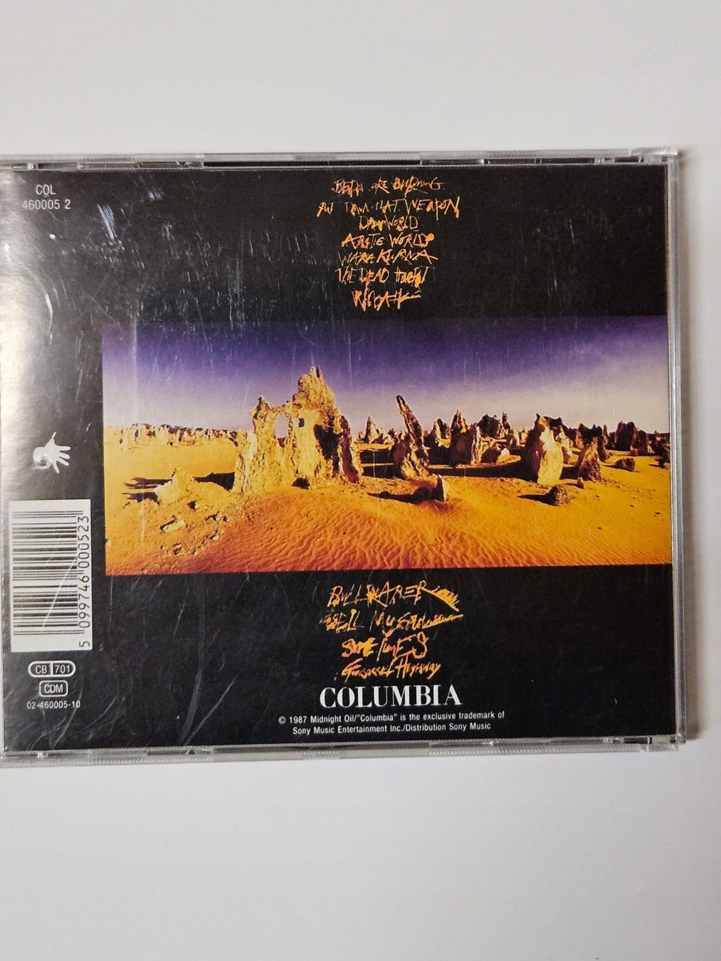CD: Midnight Oil - Diesel and Dust CD – Usato da Oberdorf BL venduto da BaldenEagle 2