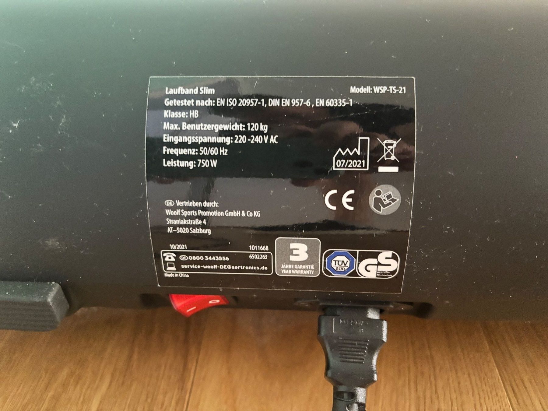 Aldi Vélos d'appartement: Laufband Slim – D'occasion à Riehen par Snoks7 4