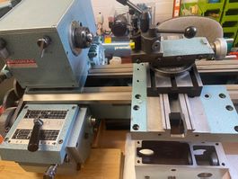 Drehbank EMCO Maximat V10-P mit 2 LISTA Schubladenstock